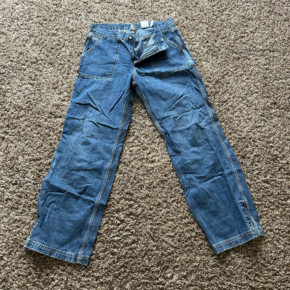 Lucky Brand Distressed Blue Jeans